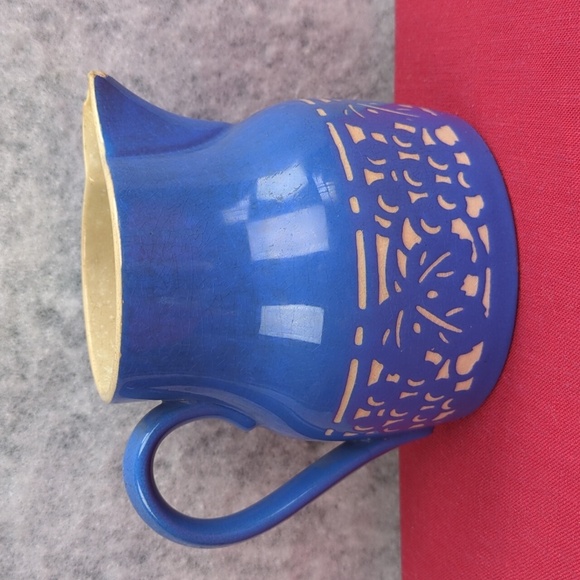 Vintage Villeroy & Boch Dresden Saxony Cream Pitcher Concord Pattern - Picture 2 of 10